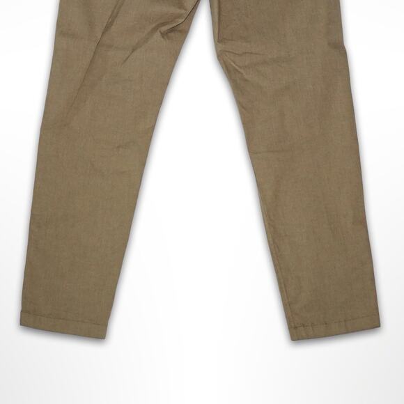 Nordstrom Slim Fit Linen Blend Pants - 34x30 - NWOT Tan - Picture 6 of 6